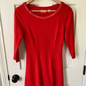 Red dress